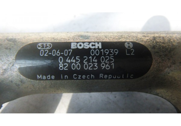 Паливна рампа BOSCH Renault Espace IV, Master II, Laguna II, Trafic II 2.2, 2.5 dci, 0445214025, 8200023961